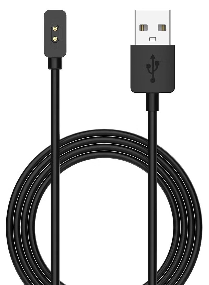 كابل شاحن USB بطول 1 متر متوافق مع Xiaomi MI Band 10 و MI Band 9/9 Pro و Mi Band 8/8 Pro و Redmi Watch 5/5 Lite/5 Active و Redmi Watch 4/4 Lite/4 Active و Redmi Watch 3/3 Lite/3 Active - Image 1